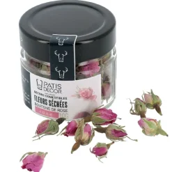 Fleurs séchées de roses roses 10 g-Cerf Dellier Clearance