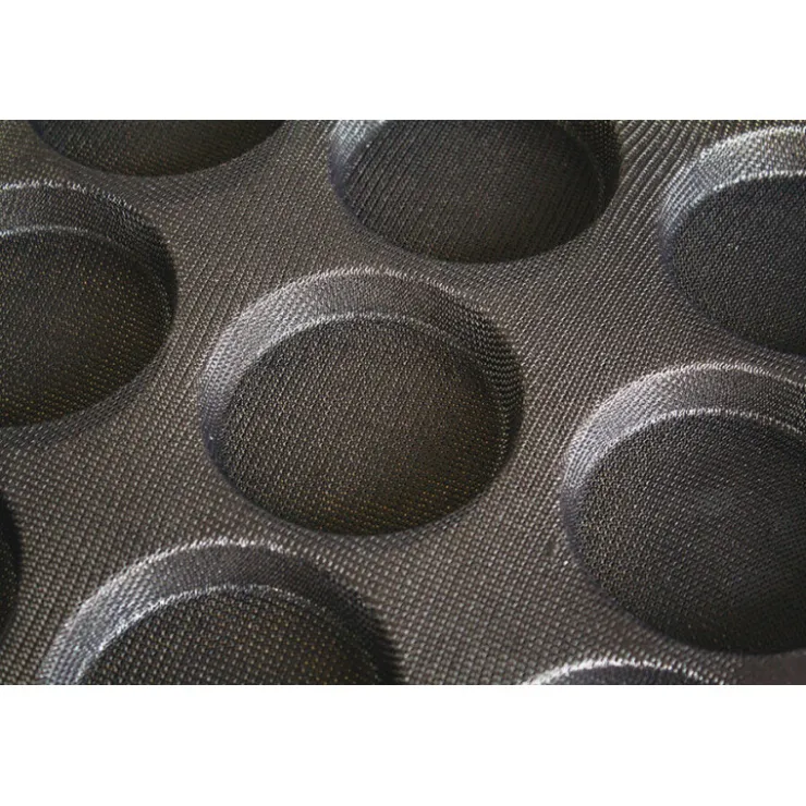 Flexipan Air plaque 600x400 de 11 petits pains ronds 12,5 cm-Cerf Dellier Discount