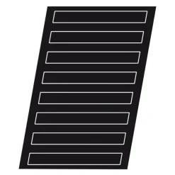 Flexipan 60x40 plaque de 8 bûchettes 34x4,2 cm-Cerf Dellier Clearance
