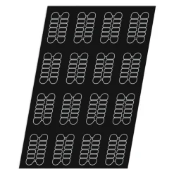 Flexipan 60x40 plaque de 16 cakes cannelés 11x6 cm-Cerf Dellier Outlet