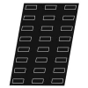 Flexipan 60x40 plaque de 24 cakes 80x30cm-Cerf Dellier Hot