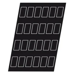 Flexipan 60x40 plaque de 24 financiers 8,7x4,7x1,4 cm-Cerf Dellier Discount