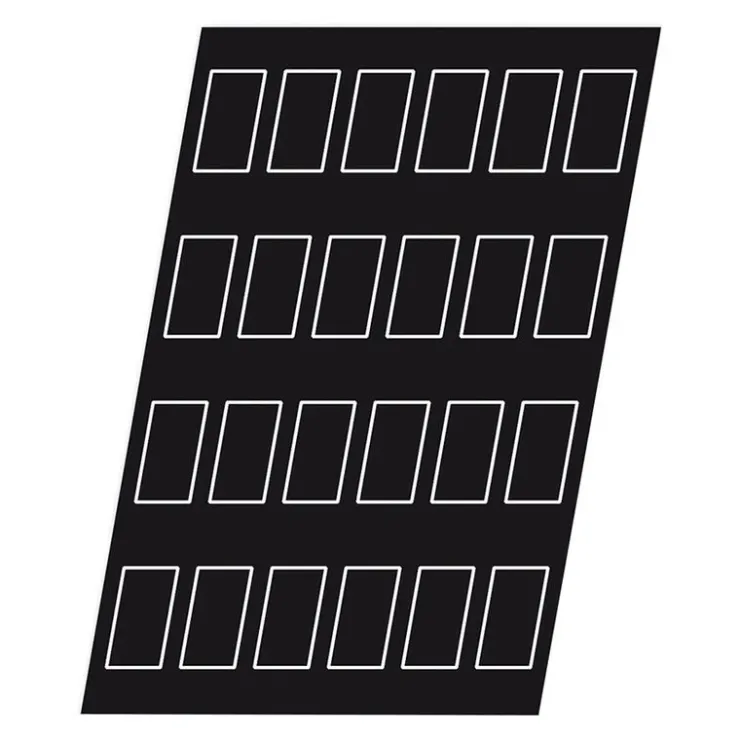 Flexipan 60x40 plaque de 24 financiers 8,7x4,7x1,4 cm-Cerf Dellier Discount