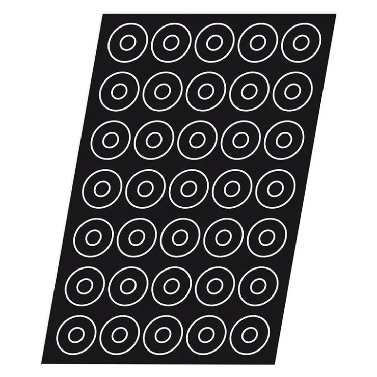 Flexipan 60x40 plaque de 60 mini-savarins 4,1x1,2 cm-Cerf Dellier Outlet