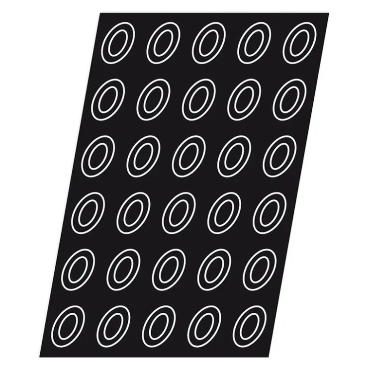 Flexipan 60x40 plaque de 60 mini-savarins ovales 4x3 cm-Cerf Dellier Clearance