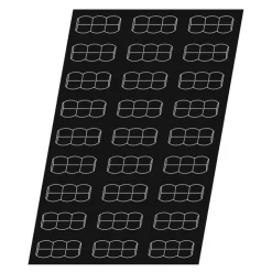 Flexipan 60x40 plaque de 27 mini-chenilles 10x4x3,6 cm-Cerf Dellier Sale