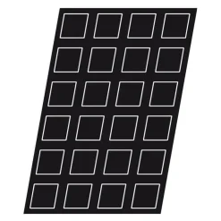 Flexipan 60x40 plaque de 60 mini-carrés 3,7 cm-Cerf Dellier Online