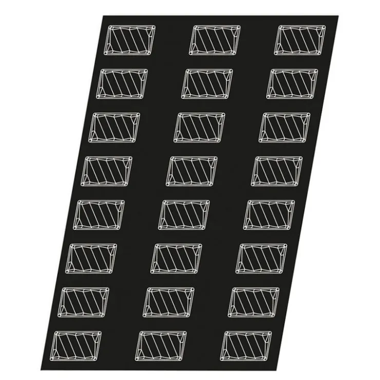 Flexipan 60x40 plaque de 24 ondines 7,9x4,9x2,9 cm-Cerf Dellier Clearance