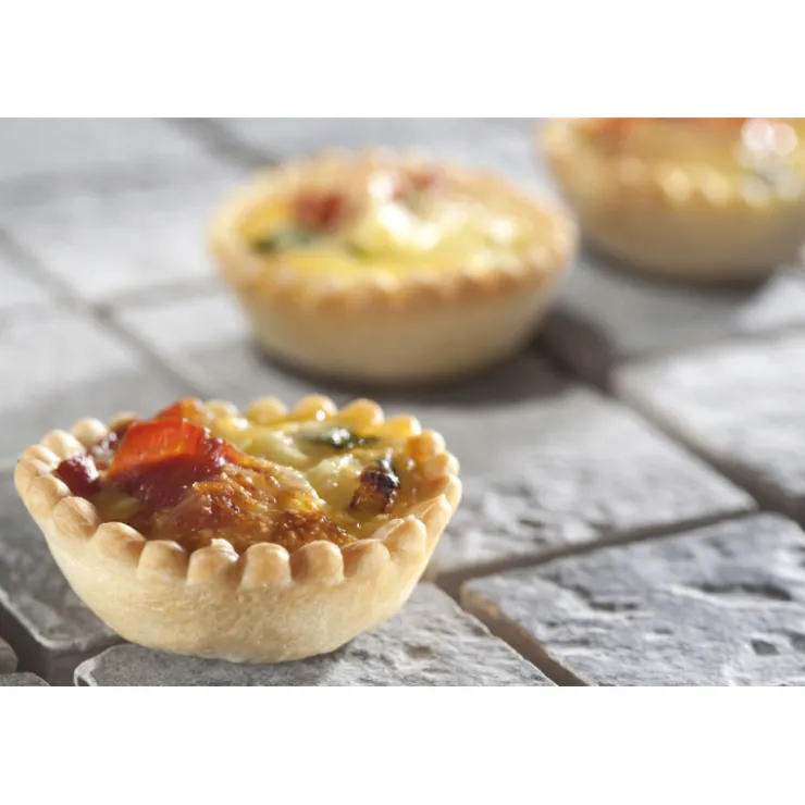 Flexipan 60x40 plaque de 48 quichettes tartelettes unies 4,8 cm-Cerf Dellier Online