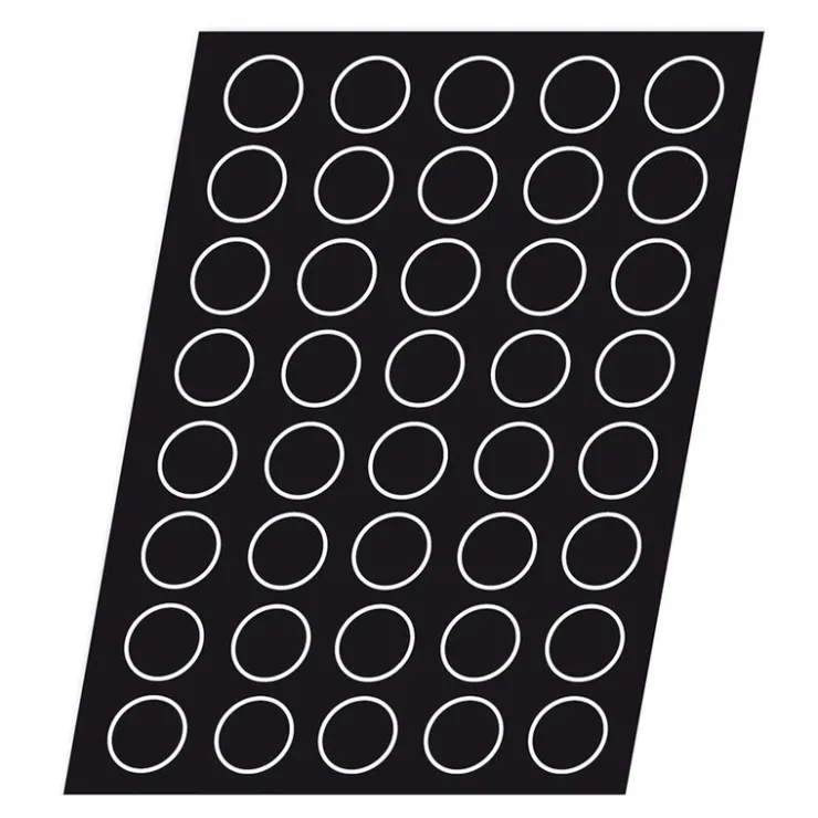 Flexipan 60x40 plaque de 40 tartelettes creuses évasées 5,8 cm-Cerf Dellier Best