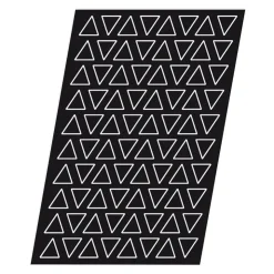 Flexipan 60x40 plaque de 80 triangles 4,8 cm-Cerf Dellier Best