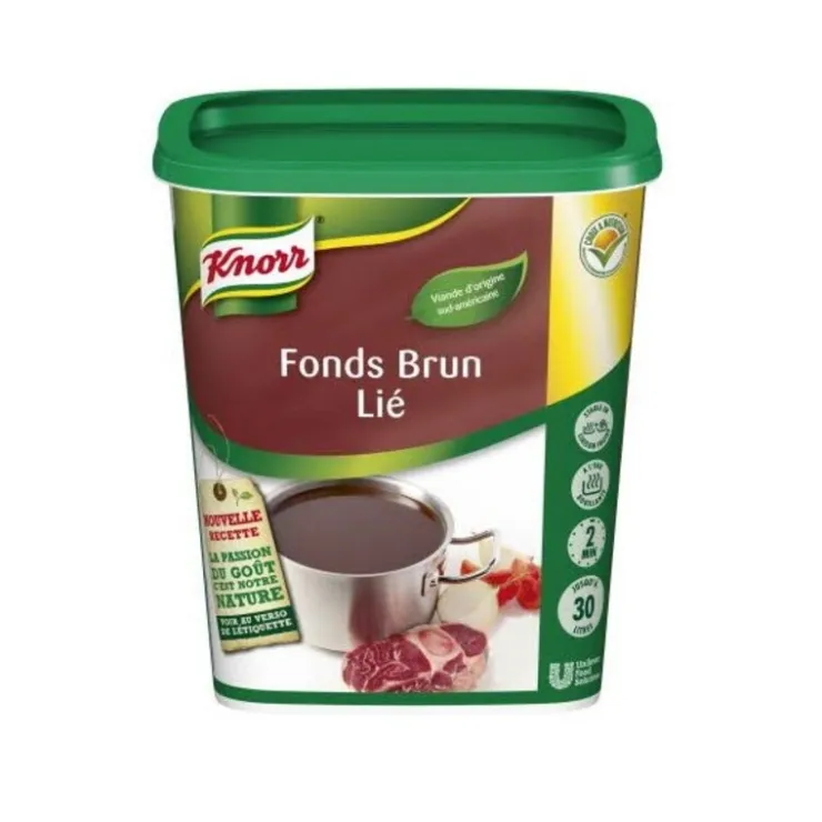 Fonds brun lié Knorr 750 g-Cerf Dellier Outlet