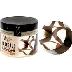 Fourrage croustillant goût chocolat blanc & biscuit cacao - 300 g-Cerf Dellier Hot