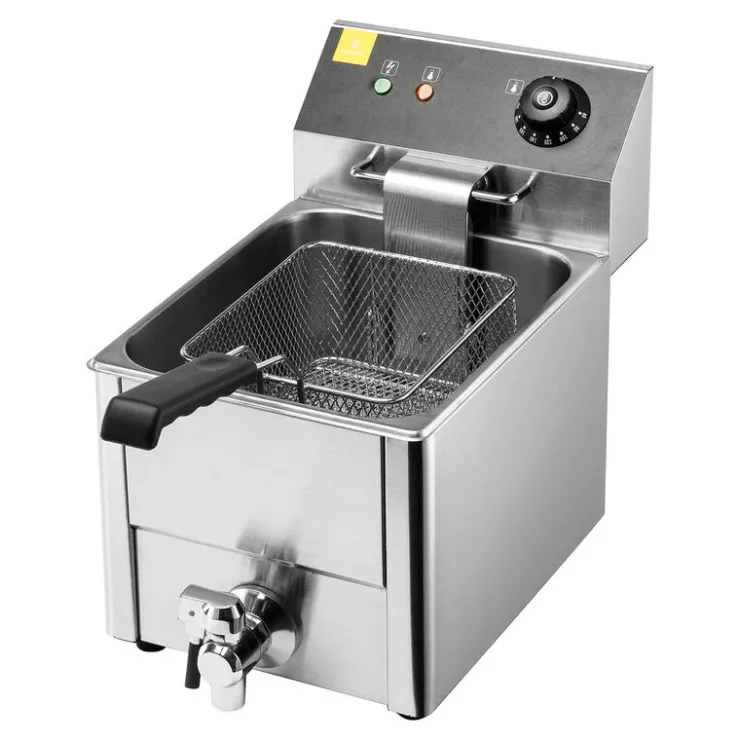 Friteuse électrique cuve amovible 6 litres-Cerf Dellier Best