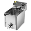 Friteuse électrique cuve amovible 8 litres-Cerf Dellier Best