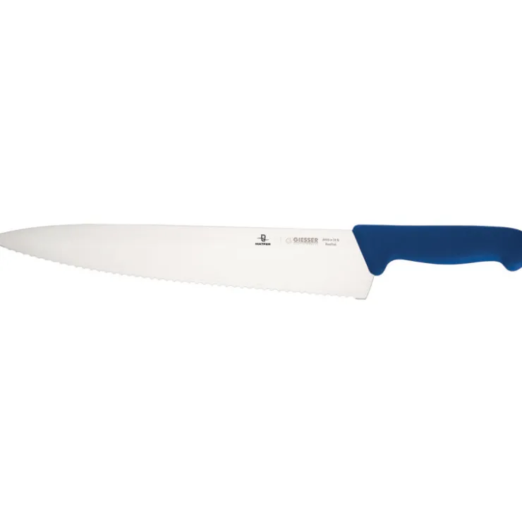 Giesser couteau poissonnier inox denté 33 cm-Cerf Dellier New