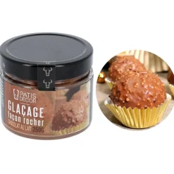 Glaçage façon rocher chocolat au lait 250 g-Cerf Dellier Best