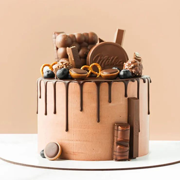 Glaçage pour drip cake marron 120 g-Cerf Dellier Sale