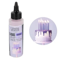 Glaçage pour drip cake violet 120 g-Cerf Dellier Sale
