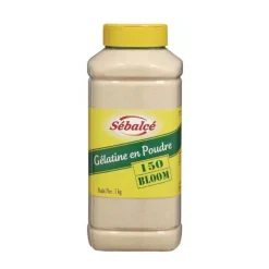 Gélatine bovine en poudre 150 Bloom 1 kg-Cerf Dellier Hot