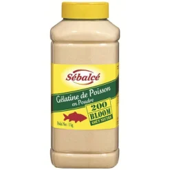 Gélatine poisson en poudre 200 Bloom 1kg Sébalcé-Cerf Dellier Outlet