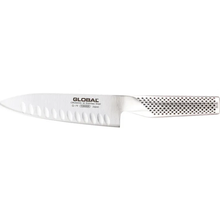 Global série G couteau de cuisine alvéolé G79 16 cm-Cerf Dellier Clearance