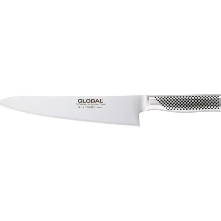 Global série G couteau de cuisine G16 inox 24 cm-Cerf Dellier