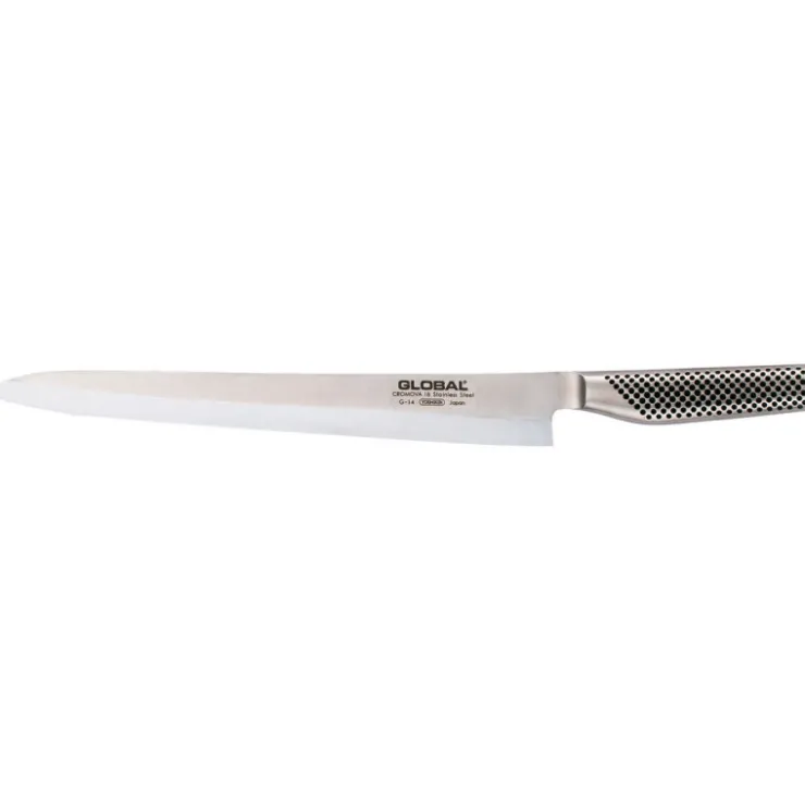 Global série G couteau poisson yanagi sashimi G14 inox 30 cm-Cerf Dellier Discount