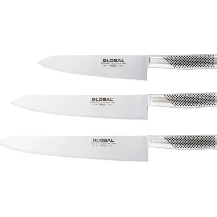 Global série GF couteau du chef inox GF34 27 cm-Cerf Dellier Hot