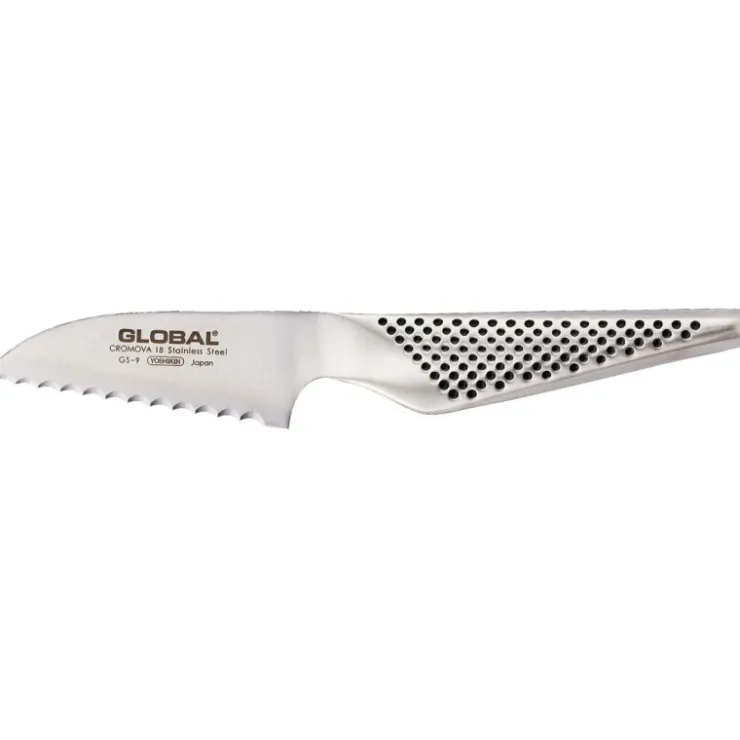 Global série GS couteau à tomate GS9 inox 8 cm-Cerf Dellier Discount