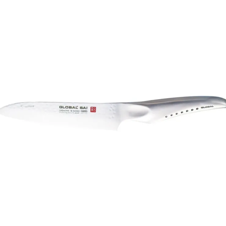 Global série Saï couteau de cuisine SAI-M01 14 cm-Cerf Dellier Sale