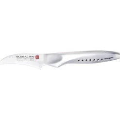 Global série Saï couteau d'office lame courbe SAI-S04R 6,5 cm-Cerf Dellier Clearance