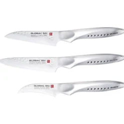 Global série Saï couteau d'office SAI-S02R 10 cm-Cerf Dellier Clearance