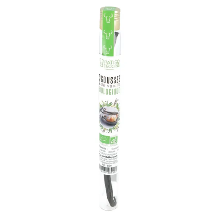 Gousses de vanille Bio (x2)-Cerf Dellier Sale