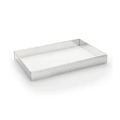 Grand cadre extensible inox rectangle Hauteur 5 cm De Buyer-Cerf Dellier Outlet