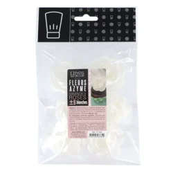 Grandes roses blanches en azyme (x 6)-Cerf Dellier Outlet