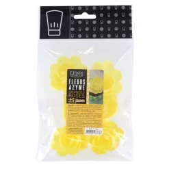 Grandes roses jaunes en azyme (x 6)-Cerf Dellier Sale
