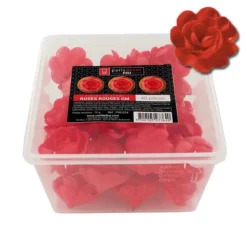 Grandes roses rouges en azyme (x40)-Cerf Dellier