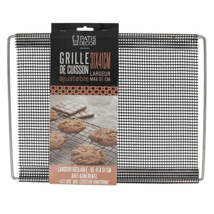 Grille de cuisson réglable 31 x 41 cm-Cerf Dellier Outlet