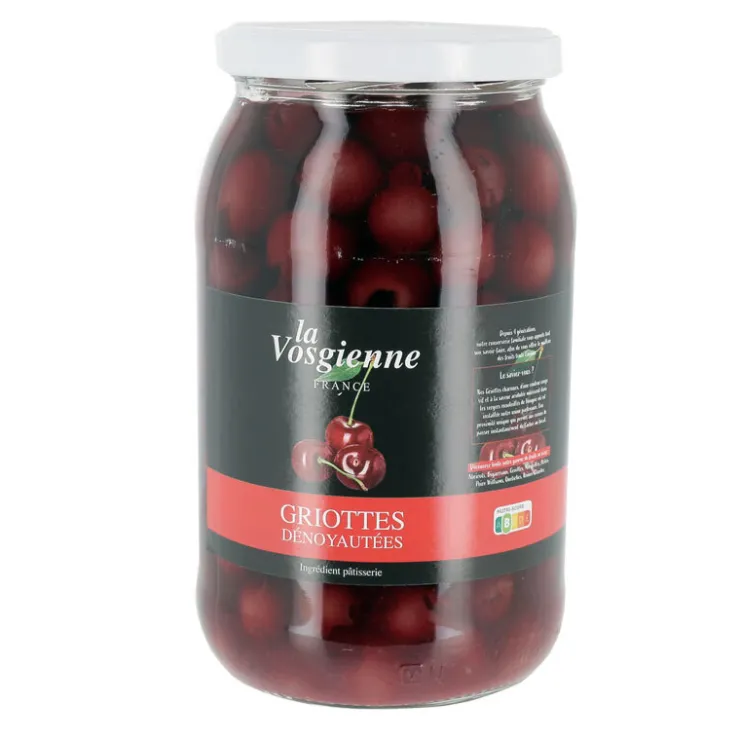 Griottes dénoyautées au sirop-Cerf Dellier New