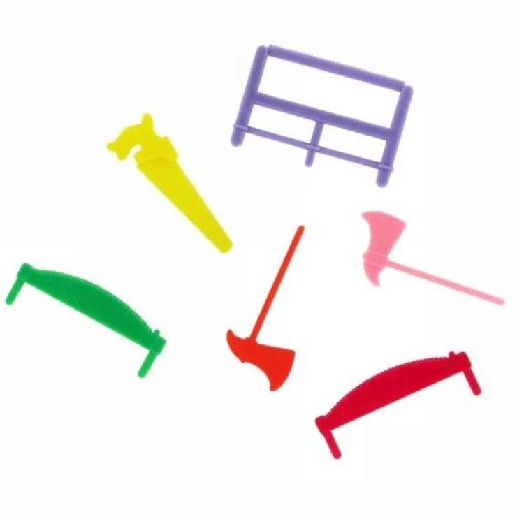 Haches et scies colorées (x300)-Cerf Dellier Outlet