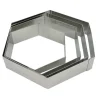Hexagone à mousse inox ht 4,5 cm-Cerf Dellier New