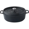 Invicta mijoteuse ovale noire 31 x 26 cm-Cerf Dellier Best