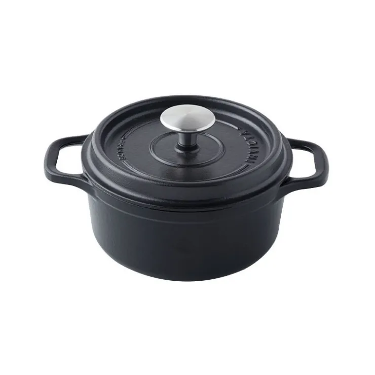 Invicta mijoteuse ronde noire 24 cm-Cerf Dellier Discount