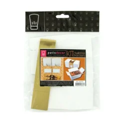 Kit Ballotin blanc / or (x 2)-Cerf Dellier New