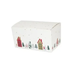 Kit ballotin blanc Village de Noël-Cerf Dellier Hot