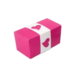 Kit Ballotin rose / blanc (x2)-Cerf Dellier Outlet