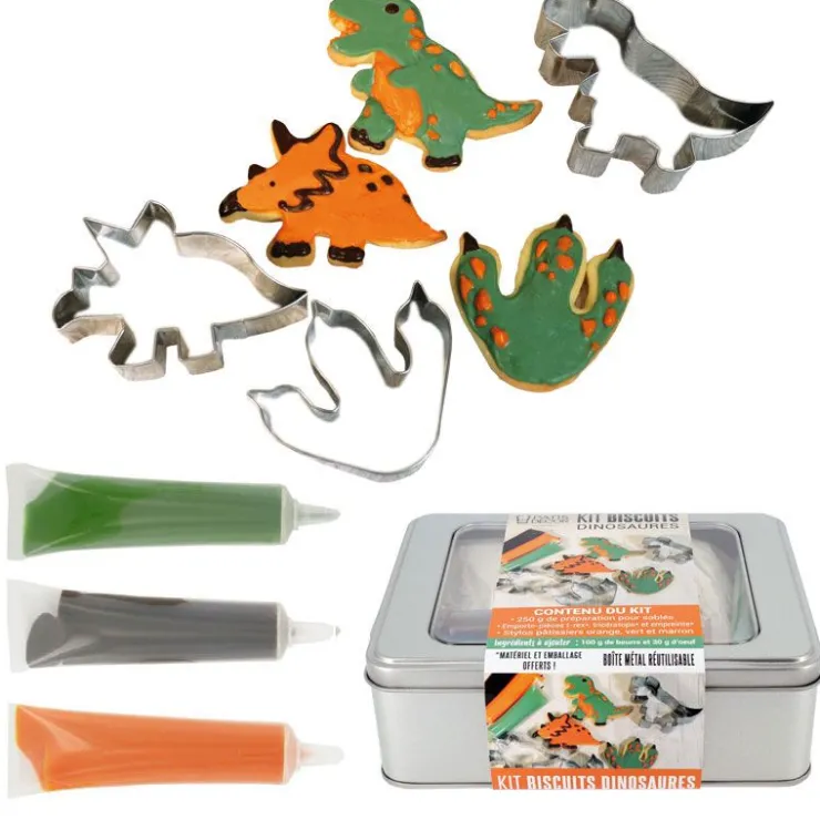 Kit biscuits dinosaures - DDM 05/24-Cerf Dellier Hot