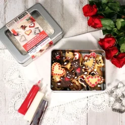 Kit biscuits thème St-Valentin-Cerf Dellier Online