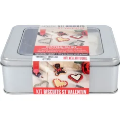 Kit biscuits thème St-Valentin-Cerf Dellier Online